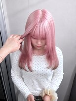 ティント 梅田(Tint)&nbsp;ホワイトピンク×裾カラー