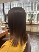 フォノ(fonoh)&nbsp;ナチュラル艶ストレート◇大人可愛い柔らか縮毛矯正ミディアム