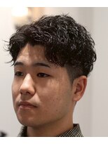 キングスマントーキョー カットクラブ 中野(KINGSMAN TOKYO CUTCLUB)&nbsp;ニュアンスパーマ/ツイストスパイラル/フェード[中野/MEN'S]