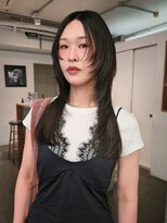 マカロニコースト(macaroni coast)&nbsp;前髪なしのレイヤーカット ハッシュカット