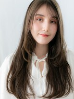 ドクターズ サロン ラブ(Dr's Salon LAB)&nbsp;グレージュシアーバング髪質改善レイヤーロングg古河20代30代