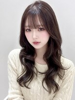 エラン トウキョウ 学芸大学店(elan tokyo)&nbsp;透明感シアーブラウン/ロング/レイヤーカット/コテ巻き