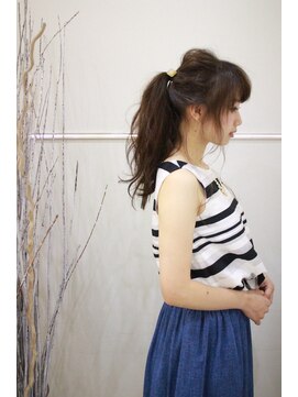 モードケイズブリエ(MODE K's Briller) ｛ｂｒiller}ポニーテール☆アレンジ