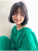 Aimee 町田色っぽミディ×透けちゃうグレージュ3Dカラー
