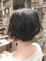 ヘアーミューズ リベロ(hair muse Livero) 【Livero】ショートボブ×黒髪