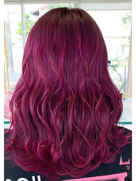 リベルテ 岡崎店(Liberte) 【ファンキーピンク】波巻きウェーブ