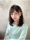【Lond robin】ボテっとしない軽め内巻きロブ570