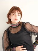 顔型別ヘアスタイル特集/マロンベージュ/Aラインボブ/新宿