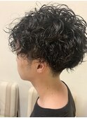 ショートマッシュ×ツイストスパイラルパーマ　担当 RYO