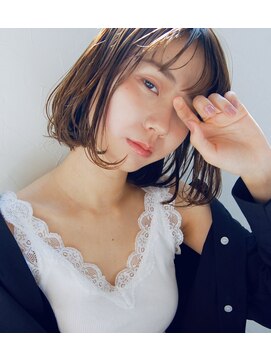 アオカマクラ(a-o Kamakura) 【a-o鎌倉】どんな世代でも似合う◎切りっぱなし大人ボブ！