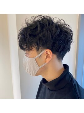 レーヴ(Reve) 2ブロック　メンズパーマ