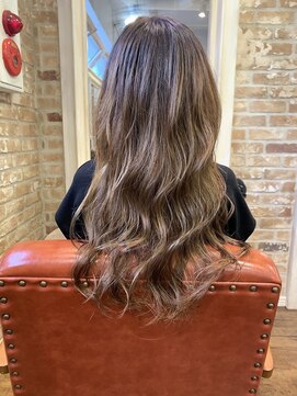 シャル 相模大野(shalu) 【ムラカミ】　ハイライトベージュ（ブリーチあり）≪相模大野≫