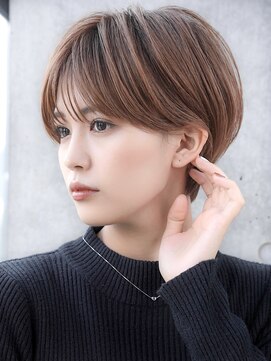 エインアンリー 表参道(AIN.ANLY.) 前髪あり耳掛けショート20代30代40代【AIN.表参道】川原大地