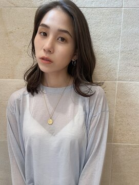 ビュートリアム265(BEAUTRIUM 265) 小顔ミディアム/前髪なし/ミディアムヘア/20代30代40代/銀座