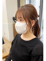 ネオリーブ クーロ(Neolive curro)&nbsp;韓国前髪顔周り×美髪レイヤー[横浜/縮毛矯正/前髪縮毛矯正]