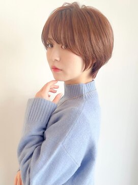 ロンドエニカ 大宮(Lond enika) 切りっぱなしボブエアリーロング美髪ピンクブラウン[大宮]