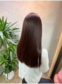 梅雨の時期に☆うるつや縮毛矯正