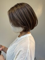 エヌ トーキョー(enu TOKYO) ハイライト ボブ フェイスレイヤー