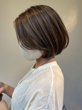 エヌ トーキョー(enu TOKYO) ハイライト ボブ フェイスレイヤー