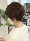 丸みショートボブ