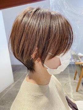 ルミエール(Lumiere by Natural) 【土浦Lumiere 宮西】☆ハンサムマッシュ☆ショート/ツヤ髪/小顔