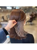 艶髪インナーカラー