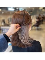 ヘアアンドメイク アース 聖蹟桜ヶ丘店(HAIR&MAKE EARTH) 艶髪インナーカラー