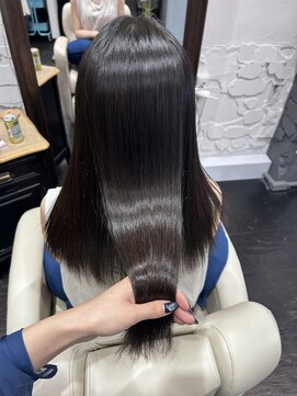 アルコイリスバイドールヘアー(ARCOIRIS by Dollhair) 酸性ストレートうる艶ロング髪質改善トリートメント韓国風都島