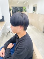 ニュート(Neut )&nbsp;メンズカラー/ブルーブラック/ツーブロックマッシュ/刈り上げ