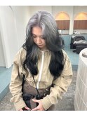 ルーツカラー×グラデーションカラー×グレーカラー(代官山)