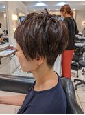 刈り上げショートボブ