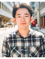 カフ(CAF)&nbsp;CAF河内 カルマパーマ アッシュブラック 大阪 心斎橋