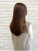 柔らかミルクティーブラウン髪質改善カラー☆