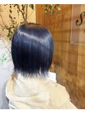 透明感ネイビー