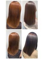 美容室フルール&nbsp;20代30代40代髪質改善トリートメント艶感ストレート