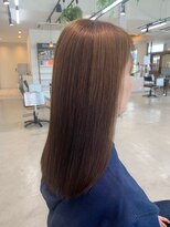 グランデュール 東静岡池田店(GRANDEUR)&nbsp;ミルクティーベージュダブルカラーインナーカラーケアブリーチ