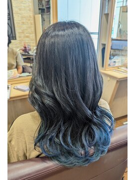 ヴィサージュジョイン(VISAGE join) ブルーグラデーションカラー