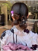 【大久保】浴衣着付け、ヘアセット