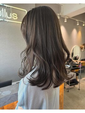 ヌル ヘア デザイン(nullus hair desigh) ニュアンスカラー/オリーブグレージュ/オリーブアッシュ