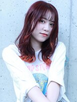 トランク(ToRank)&nbsp;【ToRank】くびれヘア/韓国ヘア/ミディアム/裾カラー