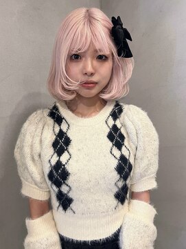 ペレ 梅田(PELE) 前髪/アンブレラカラー/こなれミディ/イメチェン/ウェーブパーマ