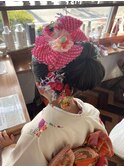 七五三ヘア(日本髪)