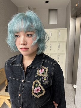 天神美容室 前田竜一[ブリーチ/秋色/マロン/ブラウン/ベージュ/学割]