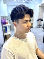 ジーナ 渋谷本店(Zina)&nbsp;★アップバング ナチュラルツーブロック【Kengo】