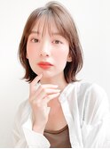 ＊メルティカラーフェミニンロング似合わせカット大人かわいい