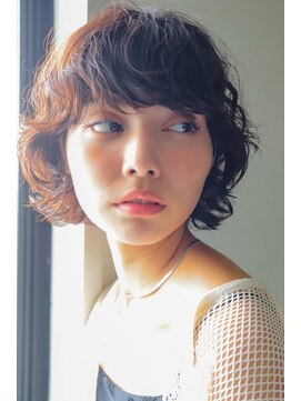 ソレイユトウキョウシブヤ(SOLEIL TOKYO shibuya) 小顔見え♪ショートボブ×ふわふわパーマ☆