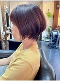 似合わせカット 大人 ショートボブ