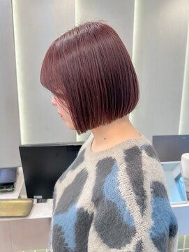 ロンド ブランシュ 錦糸町北口(Lond blanche) ◎綺麗なカットラインブリーチなしWカラーイメチェン美髪ボブ