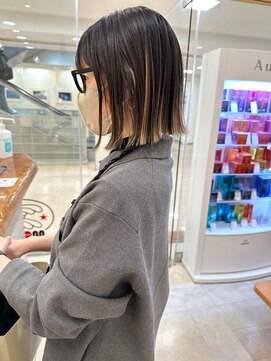 モリオ フロム ロンドン サッポロファクトリー店(morio FROM LONDON) 【morio札幌】札幌ボブ　　大人おしゃれなぱつっとボブ