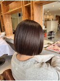 20代30代40代ミニボブショコラアッシュ